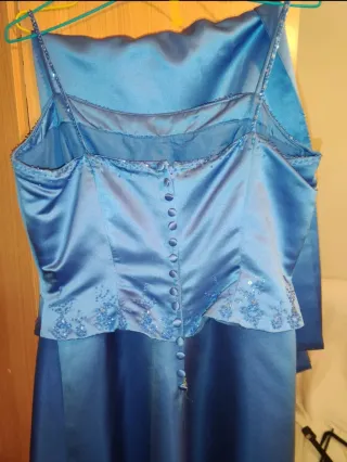 Vestido de fiesta azul