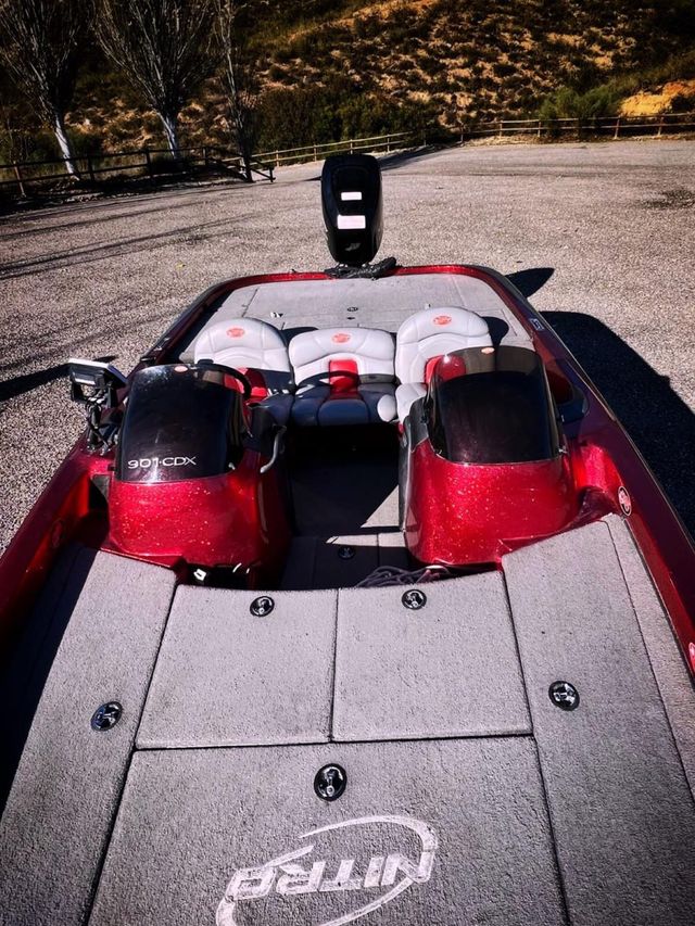 Barco bassboat Nitro 901 CDX Mercury Optimax 200
