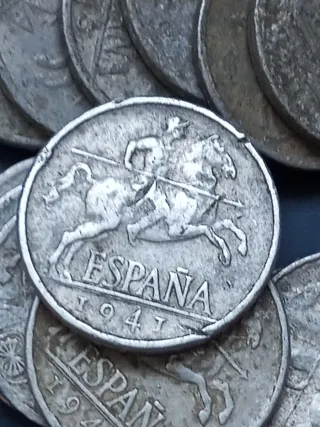 5 Céntimos 1940-45 Lote