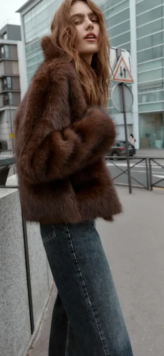 Cazadora reversible doble faz viral ZARA