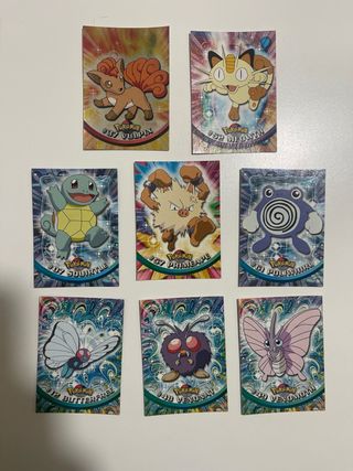 Lotto 8 Carte Pokémon - Serie Topps - 1999