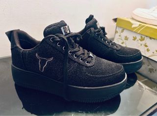 Scarpe Windsor Smith Nere Glitter Donna 41