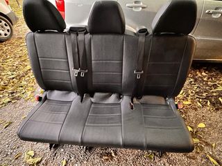 Asientos Cuero Mercedes Vito Negro 2 filas