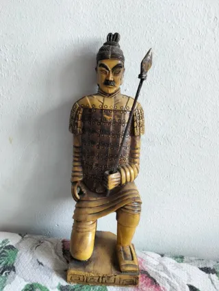 Statua Guerriero Terracotta