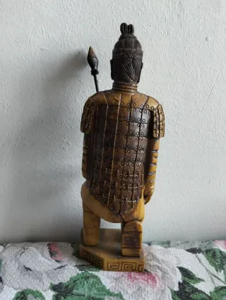 Statua Guerriero Terracotta