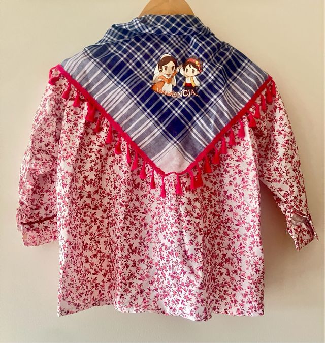 Blusón Fallero Niña Talla 8