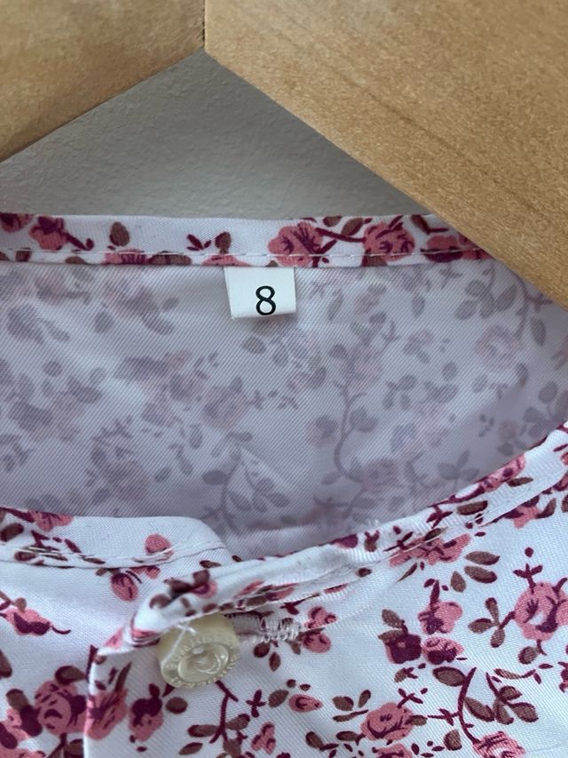 Blusón Fallero Niña Talla 8