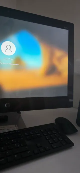 Ordenador HP All-in-One Negro