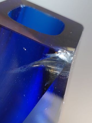 Vaso Murano Flavio Poli Mandruzzato - danneggiato