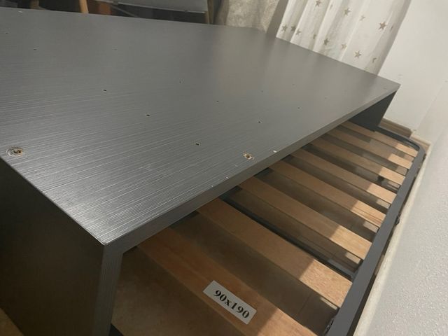 Cama nido con base de madera