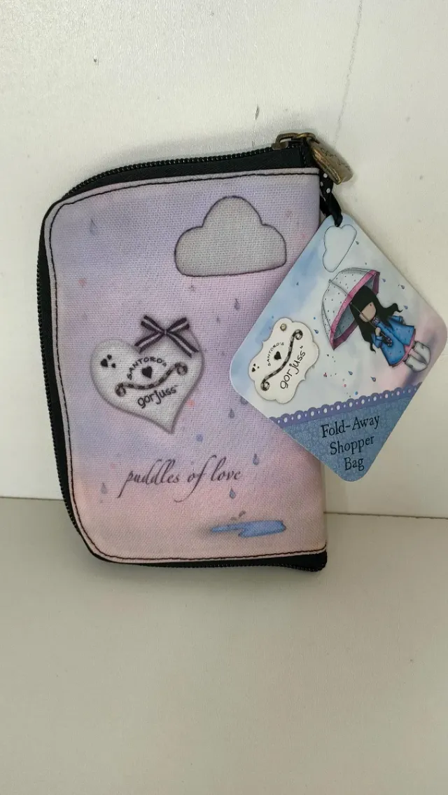 Borsa Gorjuss Santoro con bambina e ombrello