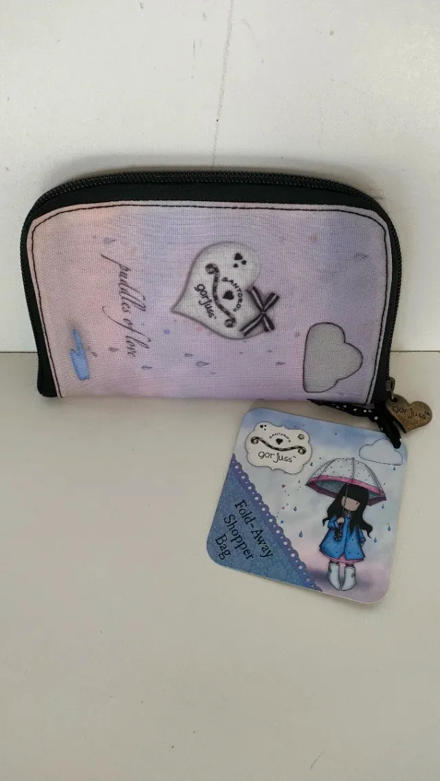 Borsa Gorjuss Santoro con bambina e ombrello