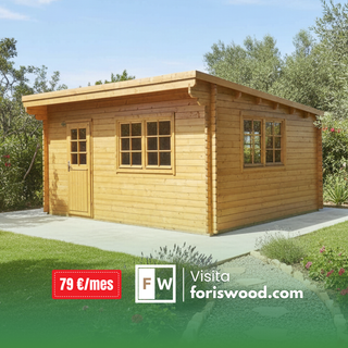 Casa 20m2 prefabricada (Suelo y extras incluidos)