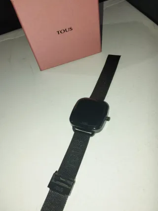 Reloj Tous Negro con Caja Rosa
