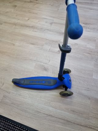 Patinete Globber 3 ruedas azul