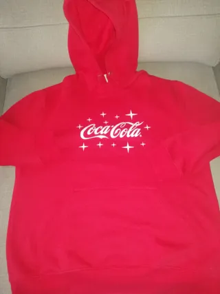 Sudadera capucha Coca-Cola