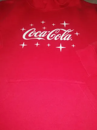 Sudadera capucha Coca-Cola
