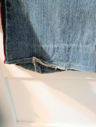 Jeans vita elasticizzata con laccetto