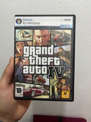 Grand Theft Auto IV PC DVD