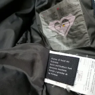 Chaqueta Roxy plumífera Talla S Marrón