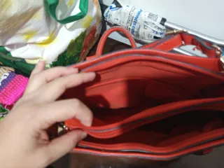 Bolso rojo