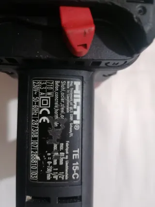 Taladro Percutor Hilti TE 15-C