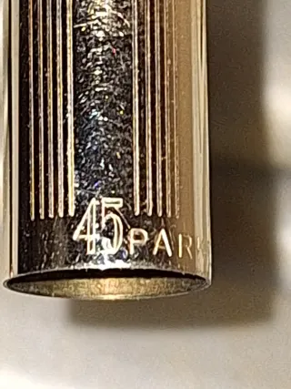 Parker Pluma Estilogra1/10 12k G.F. Made in usa