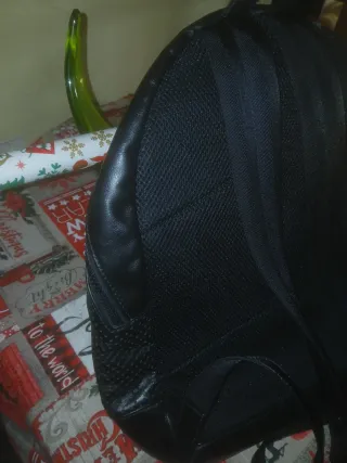 Mochila Hugo Boss Piel Negra