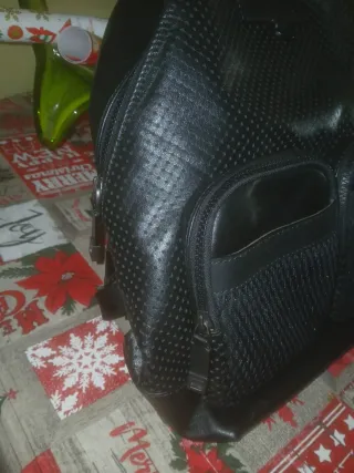 Mochila Hugo Boss Piel Negra