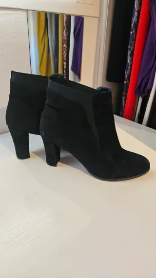 Botines negros tacón mujer talla 40