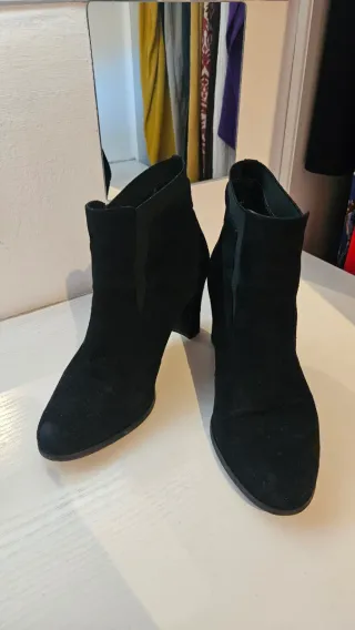 Botines negros tacón mujer talla 40