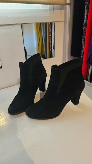Botines negros tacón mujer talla 40