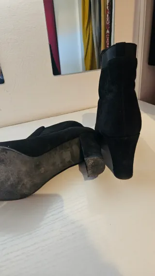 Botines negros tacón mujer talla 40