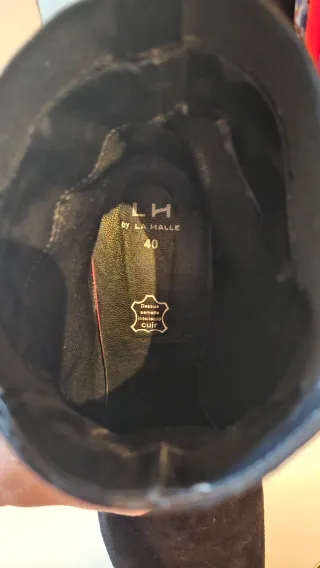 Botines negros tacón mujer talla 40