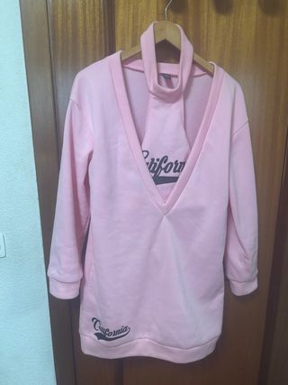 Vestido rosa chicle California