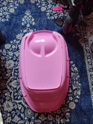 Bañera para bebé rosa