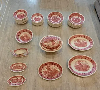 Vajilla Inglesa Adams 12 Comensales