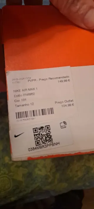 Tenis Nike Naranja y Rosa