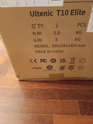 Robot Ultenic T10 Elite