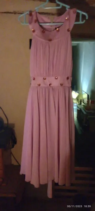 Vestido lila talla 42