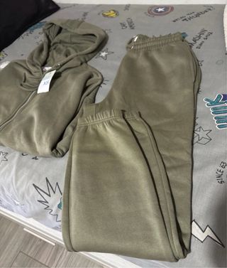 Conjunto chándal verde XS