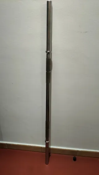 Barra musculación 120 cm