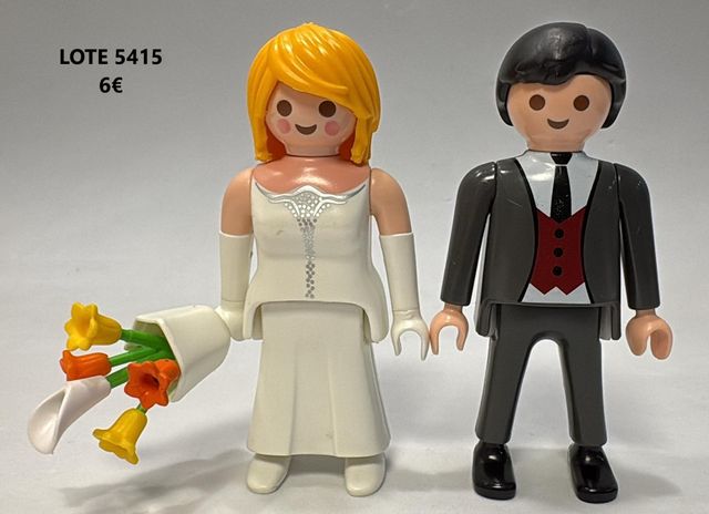 Lote 5415 Playmobil Pareja de recién casados