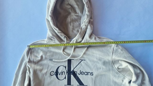 Felpa Calvin Klein Beige Taglia XL