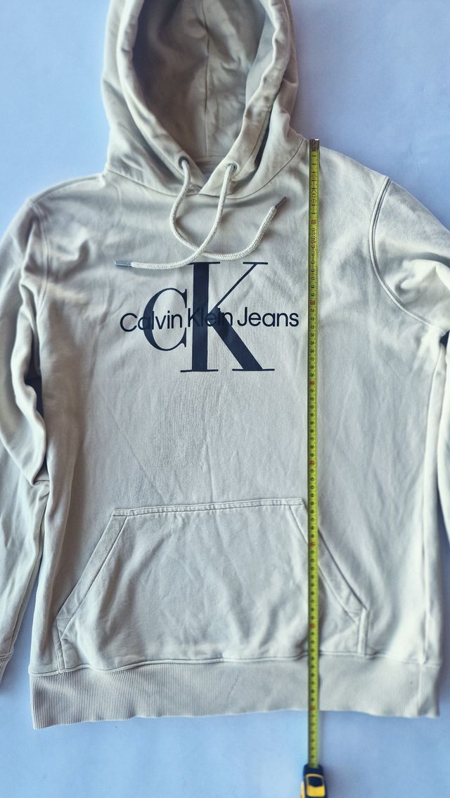 Felpa Calvin Klein Beige Taglia XL