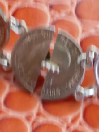 Pulsera Plata Monedas Antiguas Alfonso XIII