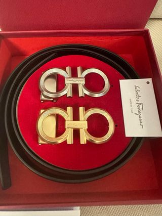 Cinturón Salvatore Ferragamo 115cm con hebillas