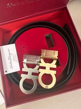 Cinturón Salvatore Ferragamo 115cm con hebillas