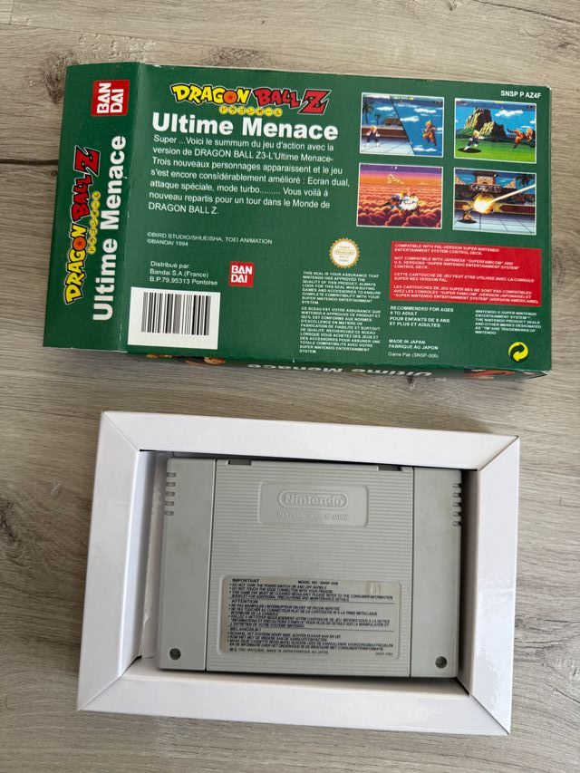 Cartucho Dragon Ball Z - Ultime Menace SNES