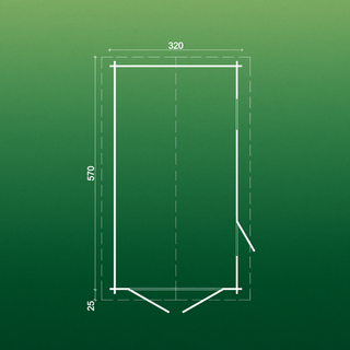 Garaje 18,2 m2 Aislamiento + tratamiento Incluidos